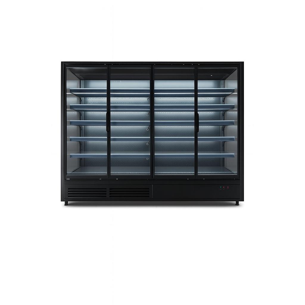 Крайстенна хладилна витрина Nicole LK25B / 2570x770x2000mm - Plug-in/ R290
