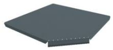 SHELF DEEP INTERNAL CORNER (P25) D : 300 / T:0,6 FOR D:600 BASE SHELF 