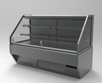 [Mtk.Rebun.1250] Полувертикална хладилна витрина REBUN 1250x910x1500мм Plug-in