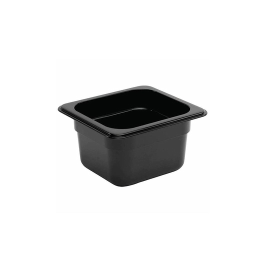 [GastroPlast/GNP-16100/Black] Гастронорм съд 1/6 100 мм GNP 16100