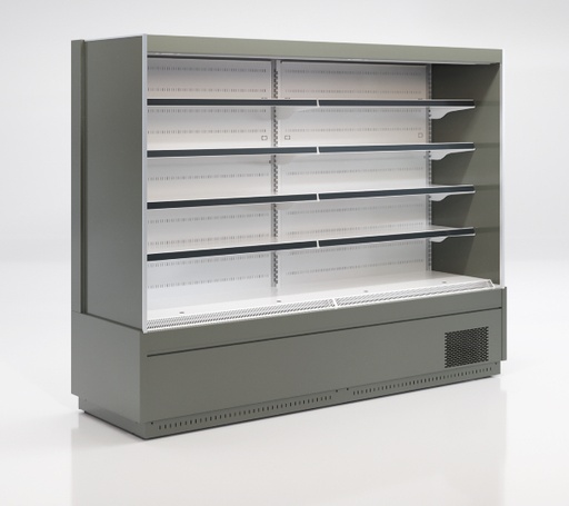[Mtk.105878] Крайстенна хладилна витрина SAMOS L 2600mm , Plug-in , Отварящи врати