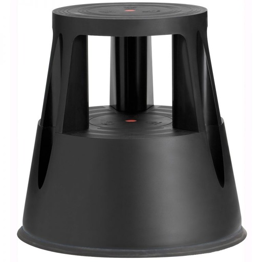 [HMK.65.05.002] Ladder - step with wheels black