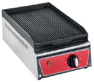 [KRCS.EIZDGL.30] Grill GAS 300x400x200 Ribbed plate