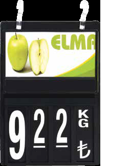 [HMK/C-20/YAVUZ] A5 Label for vegetables black