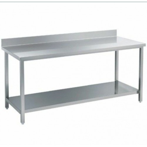 [KRCS.TRCT.1800] Work table with lower shelf 1800x600x850