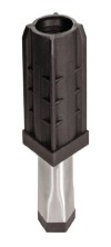 [img.I-35 ] Крак за профил 40х40 PVC/ INOX