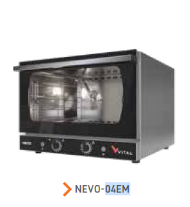 [VIT.NEVO-04EM] Електрически конвектомат Vital Nevo 4 тави 